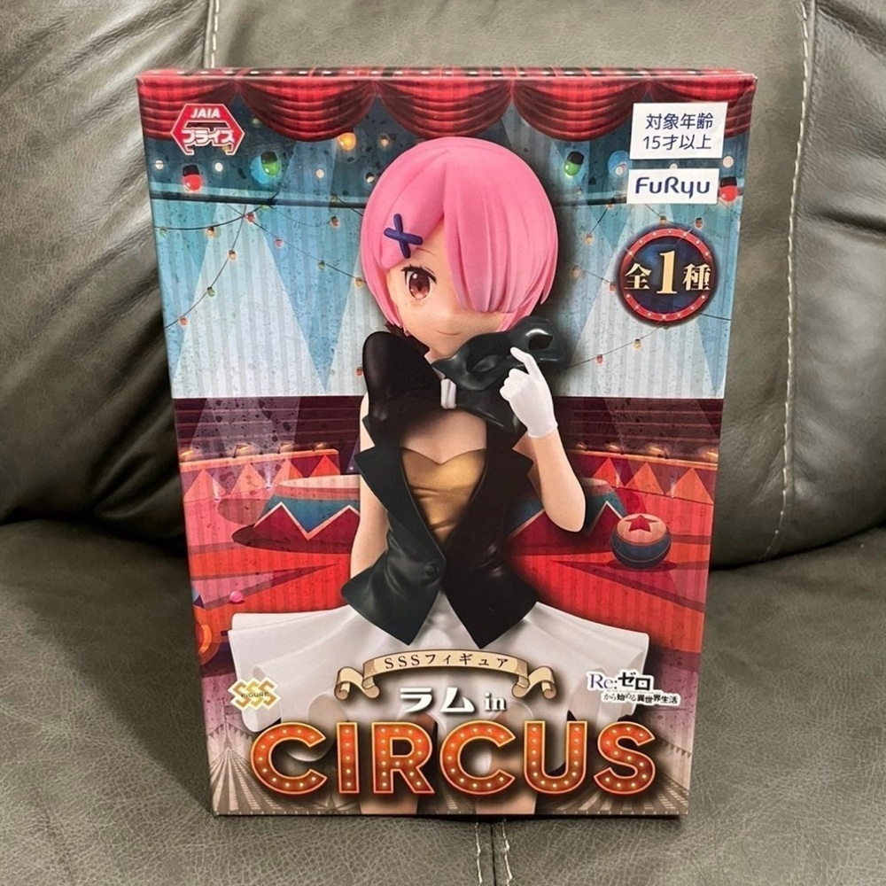 Re Zero Starting Life in Another World figure RAM in Circus Version From Japan